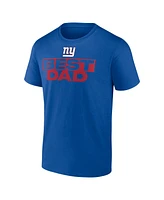 Logo Athletic Men's Royal New York Giants Best Dad T-Shirt