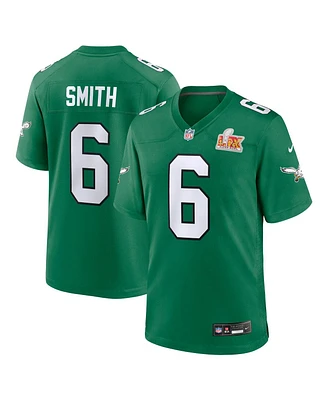Nike Men's DeVonta Smith Kelly Green Philadelphia Eagles Super Bowl Lix 2nd Alternate Game Jersey