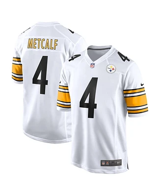 Nike Men's Dk Metcalf White Pittsburgh Steelers Game Player Jersey