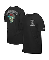 New Era Men's Black Arizona Diamondbacks Sugar Skulls T-Shirt