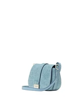 Kate Spade New York Nouveau Denim Mini Saddle Bag