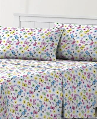 Dream Factory Sweet Butterfly Sheet Sets