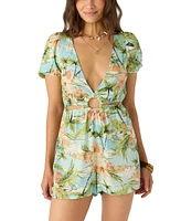 O'Neill Juniors' Morena Deep V-Neck Romper