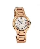 Pre-Owned Cartier Ballon Bleu de Cartier Quartz Watch in Rose Gold 28mm