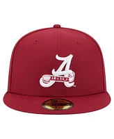 New Era Men's Crimson Alabama Tide Vault 59FIFTY Fitted Hat