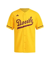 Adidas Men's Gold Arizona State Sun Devils Replica Baseball Jersey