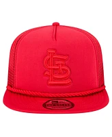 New Era Men's Red St. Louis Cardinals Tone Foam Mesh Back Golfer Snapback Hat