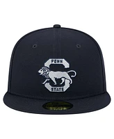 New Era Men's Navy Penn State Nittany Lions Vault 59FIFTY Fitted Hat