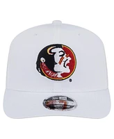 New Era Men's White Florida State Seminoles Perform Vault 9SEVENTY Stretch-Snap Hat