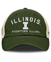 Fanatics Men's Olive Illinois Fighting Illini Oht Military Appreciation Frontier Trucker Adjustable Hat