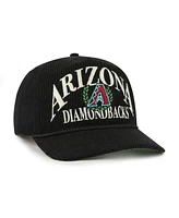 '47 Brand Men's Black Arizona Diamondbacks Pitchout Rope Hitch Adjustable Hat