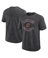 Logo Athletic Men's Heather Charcoal Cleveland Cavaliers Success T-Shirt