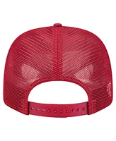 New Era Men's Garnet South Carolina Gamecocks Primary 9SEVENTY Trucker Stretch-Snap Hat