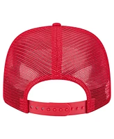 New Era Men's Red Maryland Terrapins Primary 9SEVENTY Trucker Stretch-Snap Hat