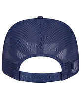 New Era Men's Navy Illinois Fighting Illini Primary 9SEVENTY Trucker Stretch-Snap Hat