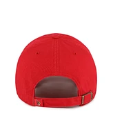 '47 Brand Men's Red Louisville Cardinals Clean Up Adjustable Hat