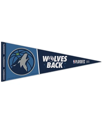 Wincraft Minnesota Timberwolves 2025 Nba Playoffs 12'' x 30'' Premium Pennant