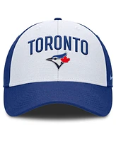 Nike Men's White/Royal Toronto Blue Jays Club Performance Adjustable Hat