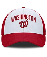 Nike Men's White/Red Washington Nationals Club Performance Adjustable Hat