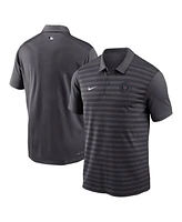 Nike Men's Anthracite New York Mets Authentic Collection City Connect Victory Performance Polo Shirt