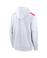 Nike Men's White San Diego Padres Authentic Collection City Connect Therma Pullover Hoodie