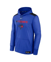 Nike Men's Royal Toronto Blue Jays Authentic Collection City Connect Therma Pullover Hoodie