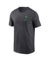 Nike Men's Anthracite Tampa Bay Rays 2025 City Connect T-Shirt