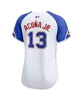 Nike Women's Ronald Acuna Jr. White Atlanta Braves City Connect Limited Player Jersey