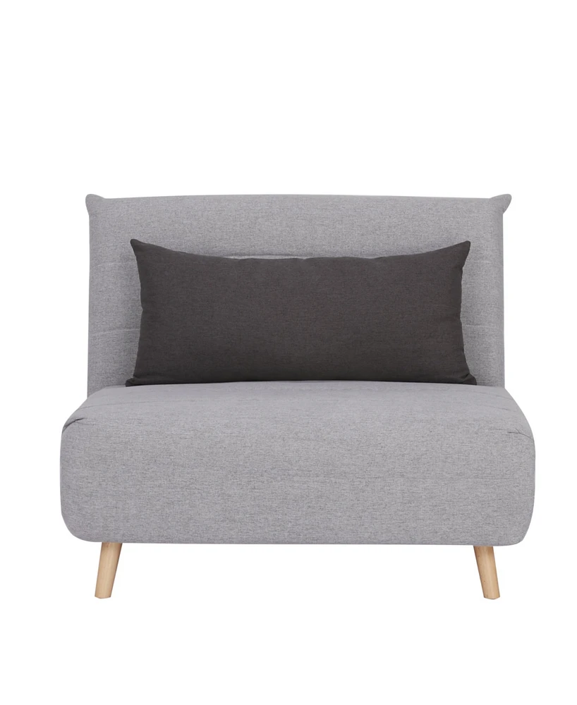 Gold Sparrow 40" Polyester Mia Convertible Chair Bed, Created for Macy's