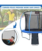 8FT Trampoline with Enclosure