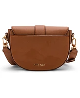 Anne Klein Covered Buckle Saddle Small Crossbody Bag