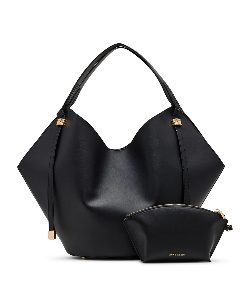 Anne Klein Extra-Large Hobo Tote Bag