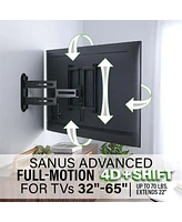 Sanus VMF822-B2 Premium Full-Motion Mount for 32" - 65" Tv