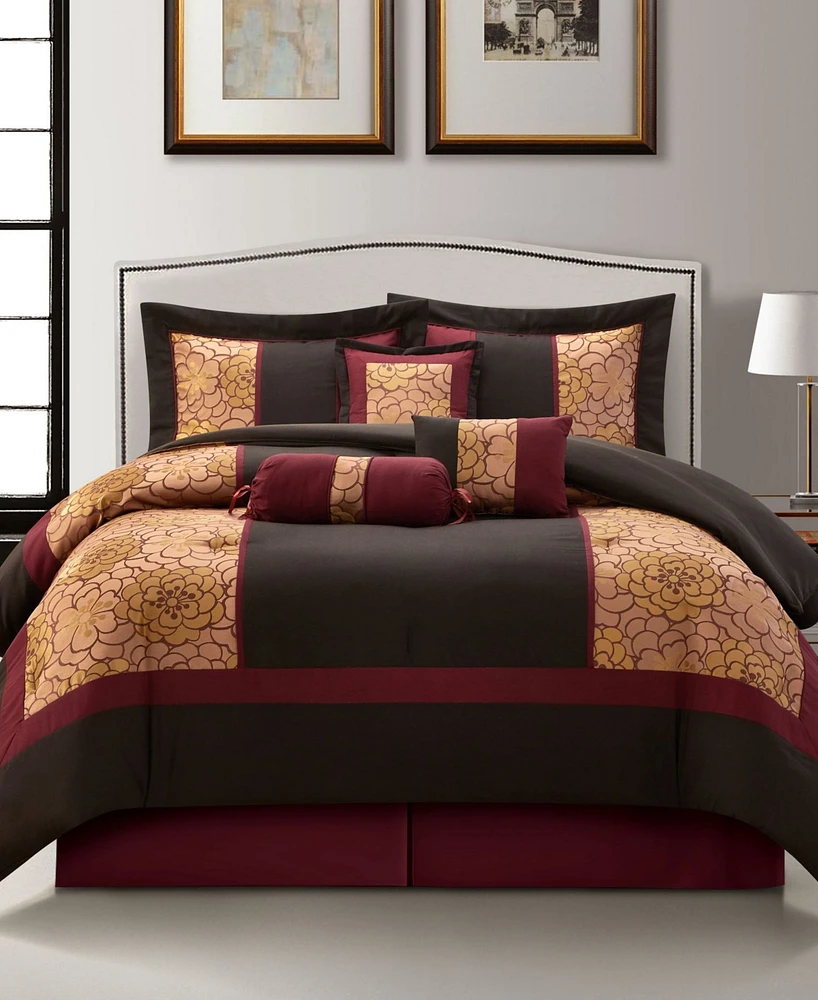 Stratford Park Sibyl Jacquard 7-Pc. Comforter Set