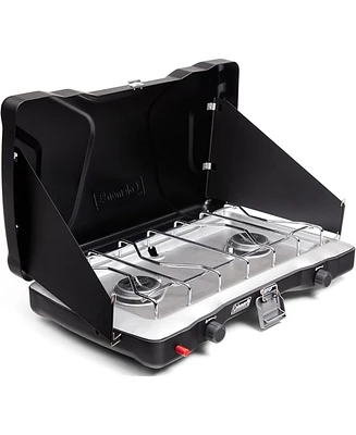 Coleman Triton+ 2-Burner Propane Gas Camping Stove