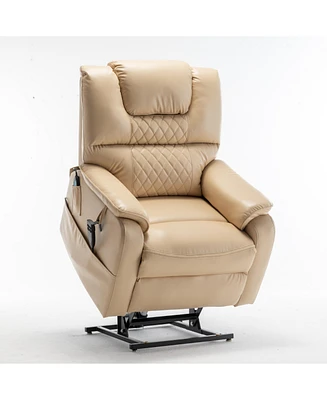 3-Position Okin Motor Lift Recliner with Infinite Positions and Easy Assembly