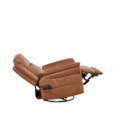 Okra Motor Rocking and 240 Degree Swivel Single Sofa Seat recliner Chair Infinite Position