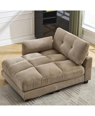 Sleeper Sofa Couch Bed,Oversized Chaise Lounge Chair Cozy Cloud Couch