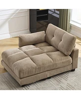 Sleeper Sofa Couch Bed,Oversized Chaise Lounge Chair Cozy Cloud Couch