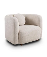 Japandi Style Boucle Sofa Chair for Living Room