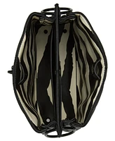 Betsey Johnson Always Heart-Core Small Bucket Bag