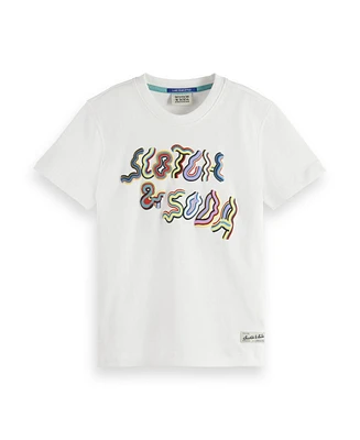 Scotch & Soda Little and Big Boys Relaxed Fit Cotton T-Shirt