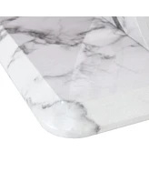 Modern Grey Marble Sticker Coffee Table for a Tranquil Home