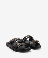 Mango Women's Buckle Strap Sandals
