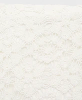 Mango Women's Crochet Straight-Fit Shorts