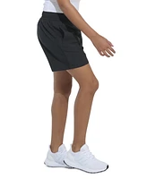 adidas Big Boys Essentials Elastic-Waistband Small-Logo Woven Shorts
