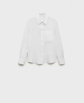 Mango Women's Linen Shirt