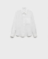 Mango Women's Linen Shirt
