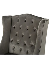 Cozy Club Chair Button-Tufted Elegance for Comfort and Style