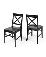 Nostalgic Farmhouse Dining Chairs Acacia Wood Charm for Your Rustic Haven